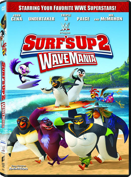 Surf's up 2: Wavemania DVD - movie cover art
