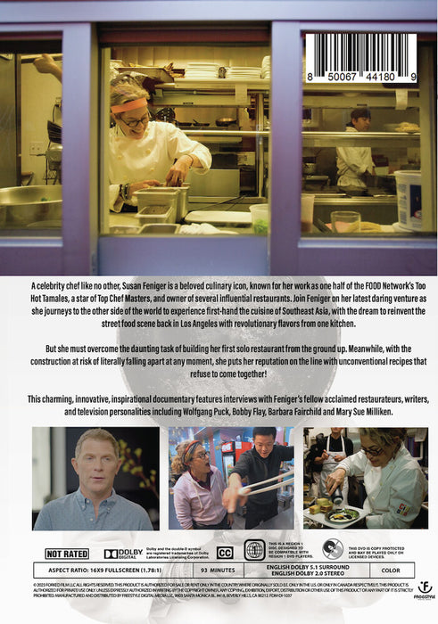 Susan Feniger, Forked (MOD) (DVD Movie) - back cover art
