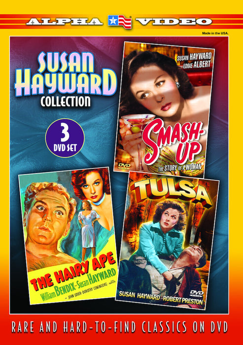 Susan Hayward Collection (The Hairy Ape / Smash-Up / Tulsa) (MOD) (DVD Movie) - movie cover art