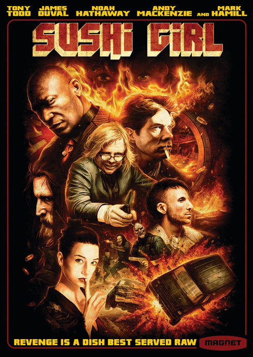 Sushi Girl DVD - movie cover art
