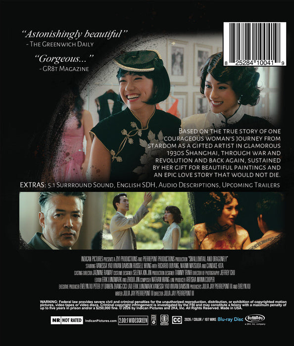 Swallowtail & Dragonfly (MOD) (BluRay Movie) - back cover art