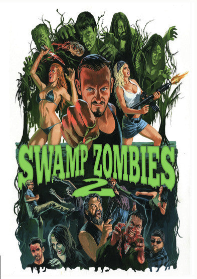 Swamp Zombies 2 (MOD) (DVD Movie) - movie cover art