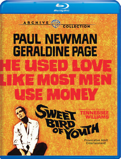 Sweet Bird of Youth (MOD) (BluRay Movie) - movie cover art