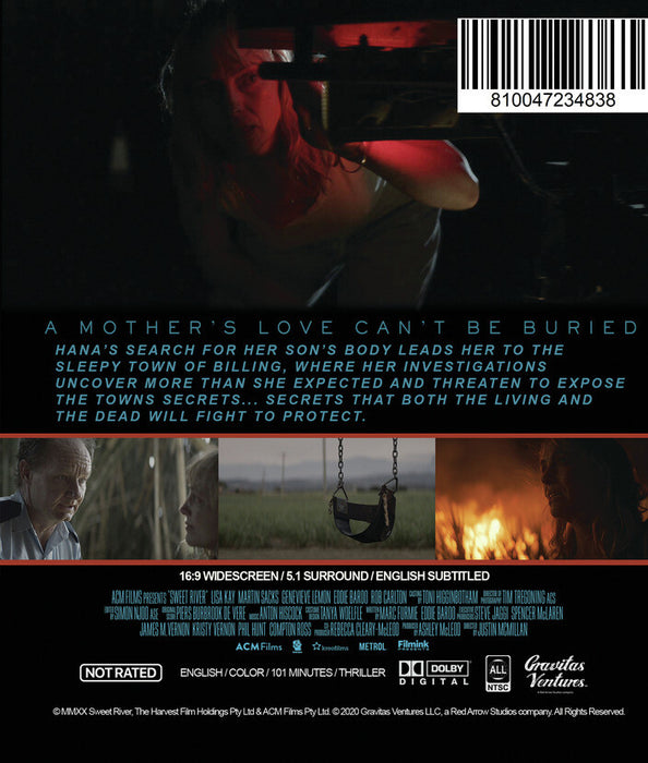 Sweet River (MOD) (BluRay Movie) - back cover art