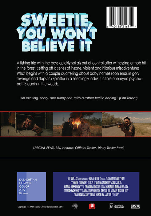 Sweetie You Won't Believe It (MOD) (DVD Movie) - back cover art