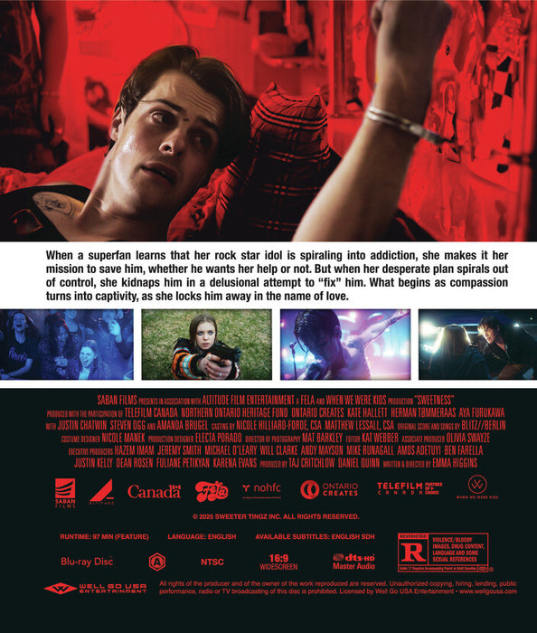 Sweetness (MOD) (BluRay Movie) - back cover art