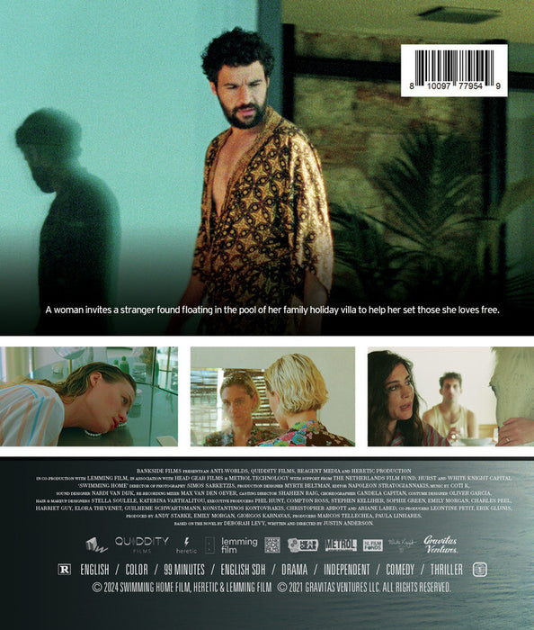 Swimming Home (MOD) (BluRay Movie) - back cover art