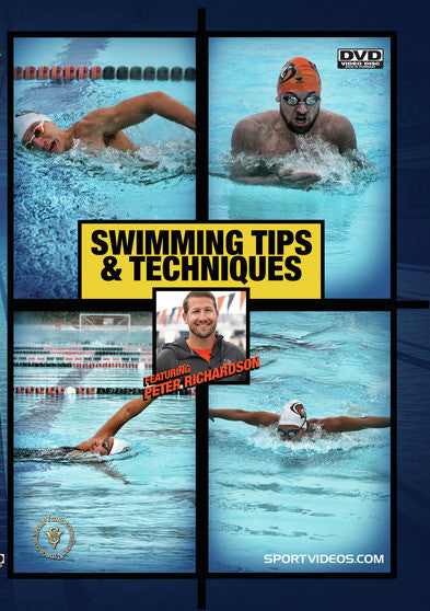 Swimming Tips and Techniques (Peter Richardson) (MOD) (DVD Movie) - movie cover art