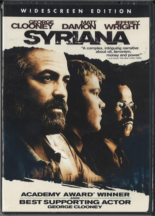 Syriana (Widescreen Edition) DVD - movie cover art