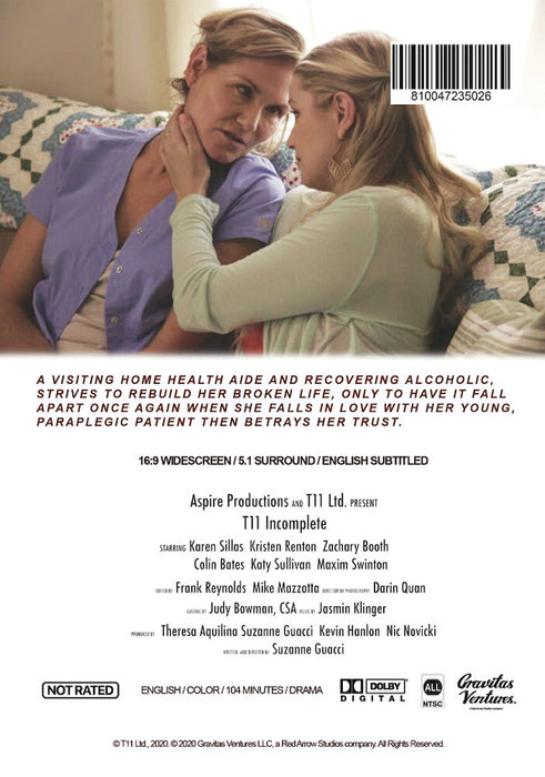T11 Incomplete (MOD) (DVD Movie) - back cover art