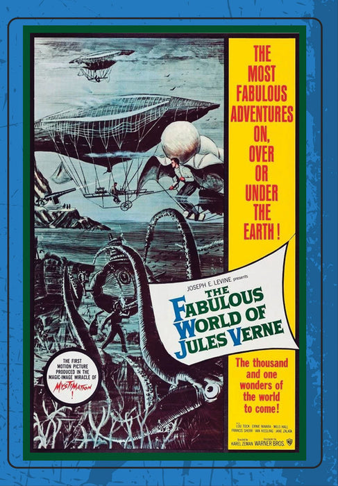THE FABULOUS WORLD OF JULES VERNE(aka Vynalez zkazy) (MOD) (DVD Movie) - movie cover art