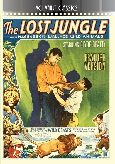 THE LOST JUNGLE (FEATURE VERSION) (MOD) (DVD Movie) - movie cover art