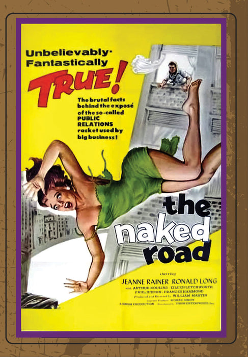 THE NAKED ROAD (MOD) (DVD Movie) - movie cover art
