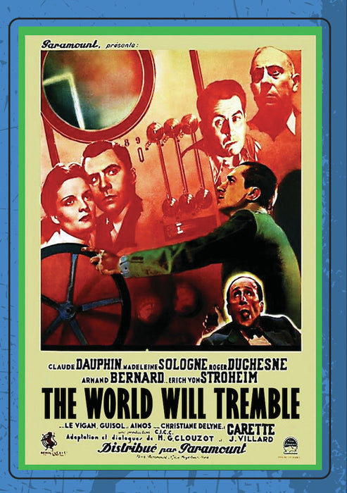 THE WORLD WILL TREMBLE (aka Le Monde Tremblera) (MOD) (DVD Movie) - movie cover art