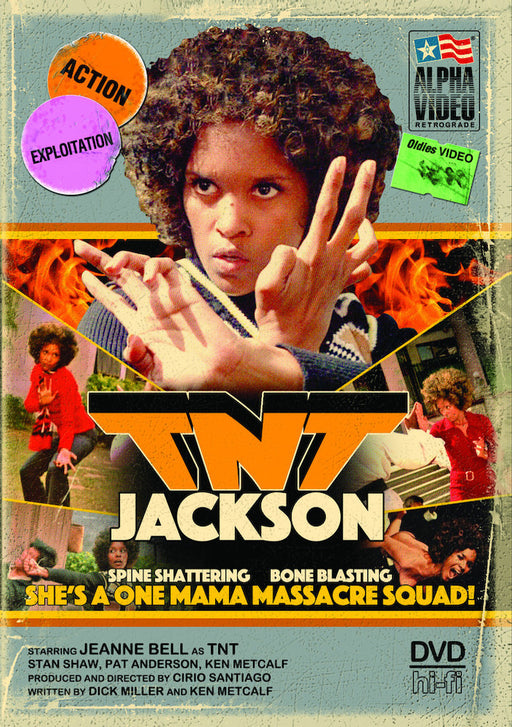 TNT Jackson (Retro Cover Art) (MOD) (DVD MOVIE)