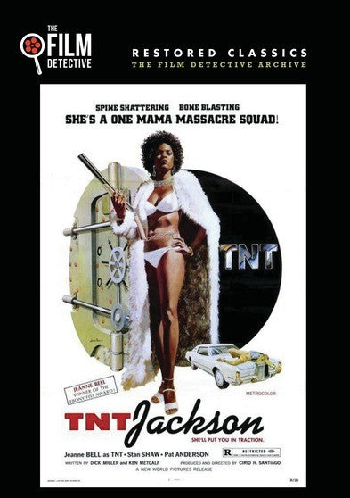 TNT Jackson (The Film Detective Restored Version) (MOD) (DVD Movie) - movie cover art