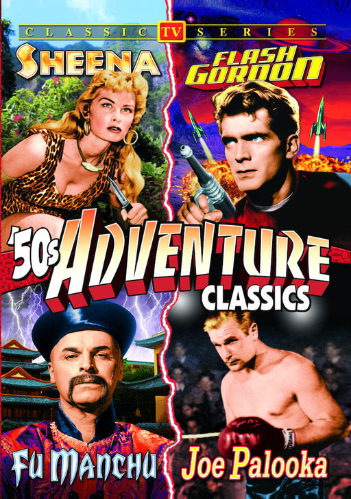 TV Classics - 50's Adventure (Sheena / Flash Gordon / Fu Manchu / Joe  (MOD) (DVD MOVIE)