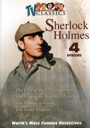 TV Classics: The World's Most Famous Detectives: Sherlock Holmes DVD - movie cover art