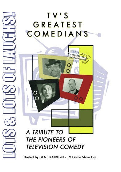TV's Greatest Comedians - A Tribute to the Pioneers of Television Comedy (MOD) (DVD Movie) - movie cover art