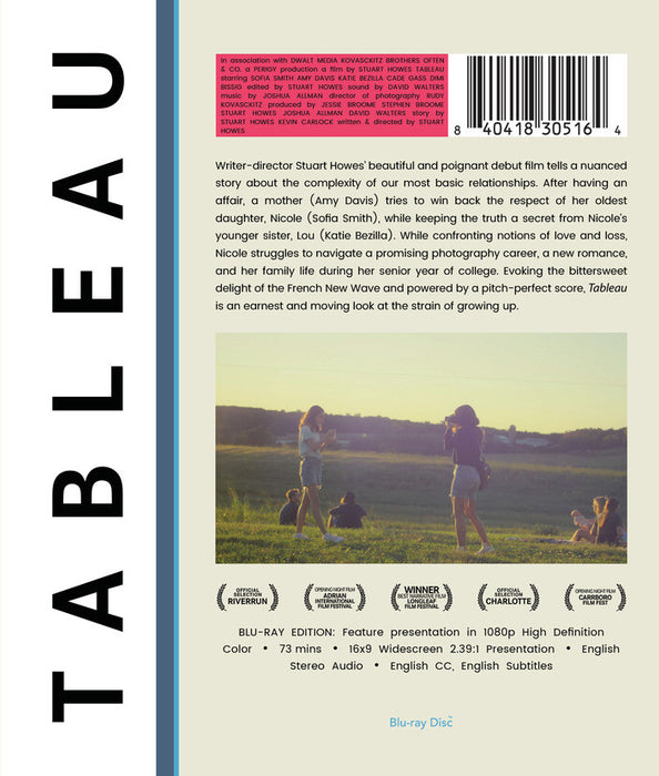 Tableau (MOD) (BluRay Movie) - back cover art