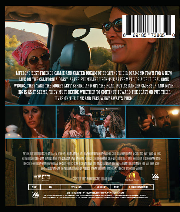 Tails California (MOD) (BluRay Movie) - back cover art