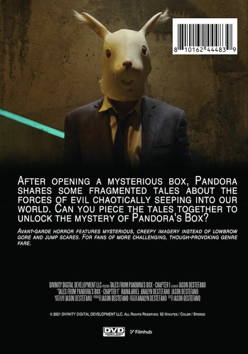 Tales from Pandora's Box: Chapter One (MOD) (DVD Movie) - back cover art