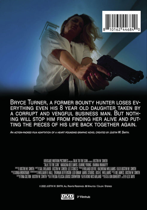 Talk to the Gun (MOD) (DVD Movie) - back cover art