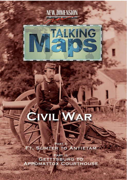 Talking Maps: Civil War (MOD) (DVD Movie) - movie cover art