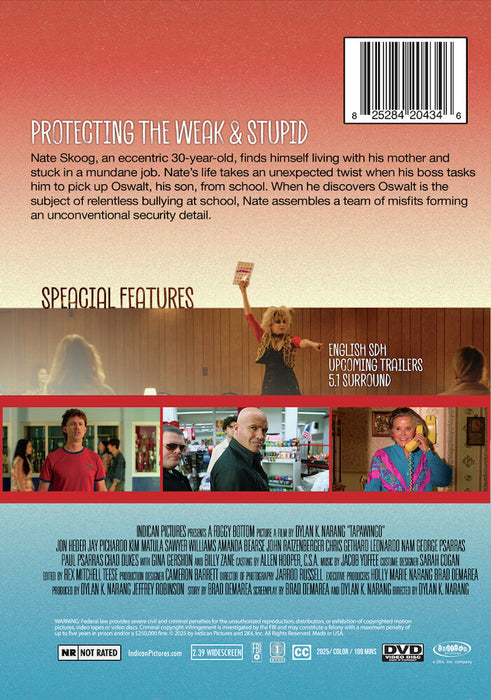 Tapawingo (MOD) (DVD Movie) - back cover art