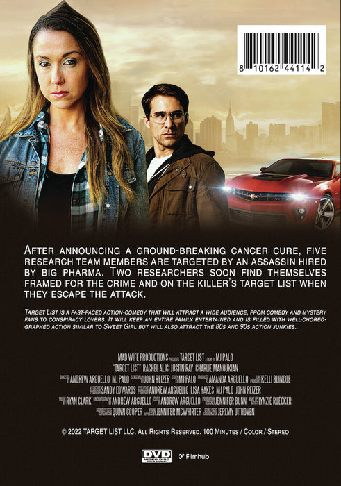 Target List (MOD) (DVD Movie) - back cover art