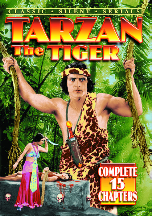 Tarzan The Tiger (Silent) (MOD) (DVD Movie) - movie cover art