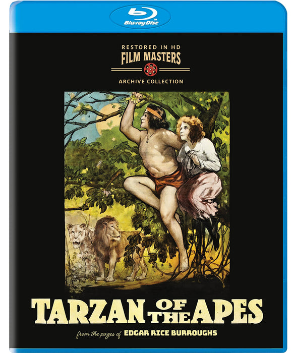 Tarzan of the Apes (1918) (MOD) (BluRay Movie) - movie cover art