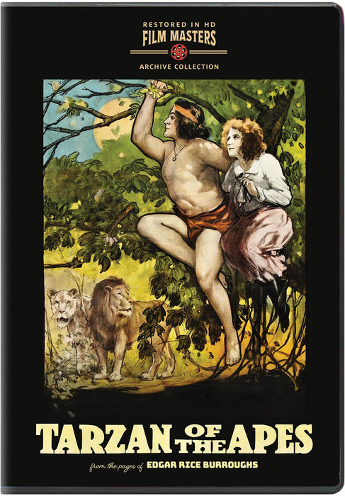 Tarzan of the Apes (1918) (MOD) (DVD Movie) - movie cover art