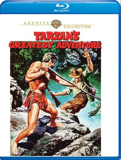 Tarzan's Greatest Adventure (MOD) (BluRay Movie) - movie cover art