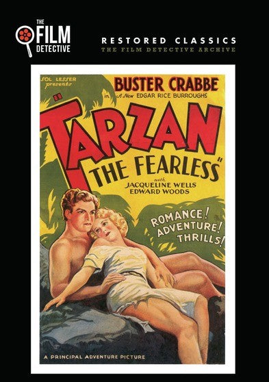 Tarzan the Fearless (The Film Detective Restored Version) (MOD) (DVD Movie) - movie cover art