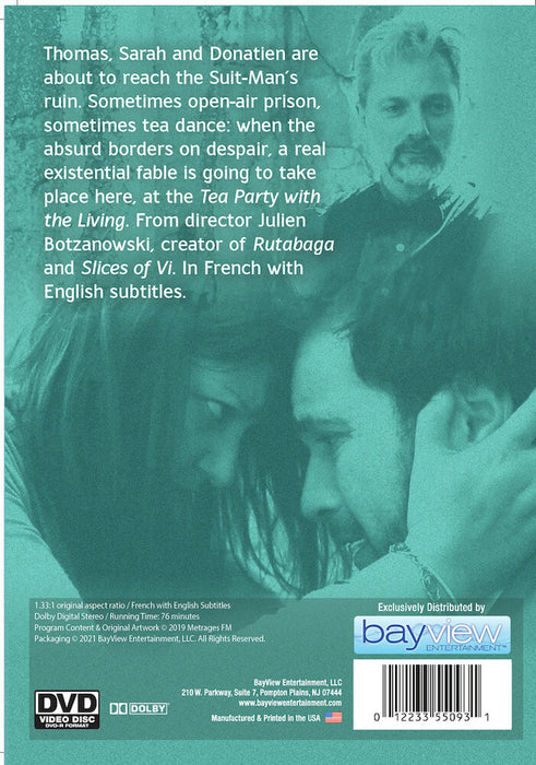 Tea Party with the Living (MOD) (DVD Movie) - back cover art