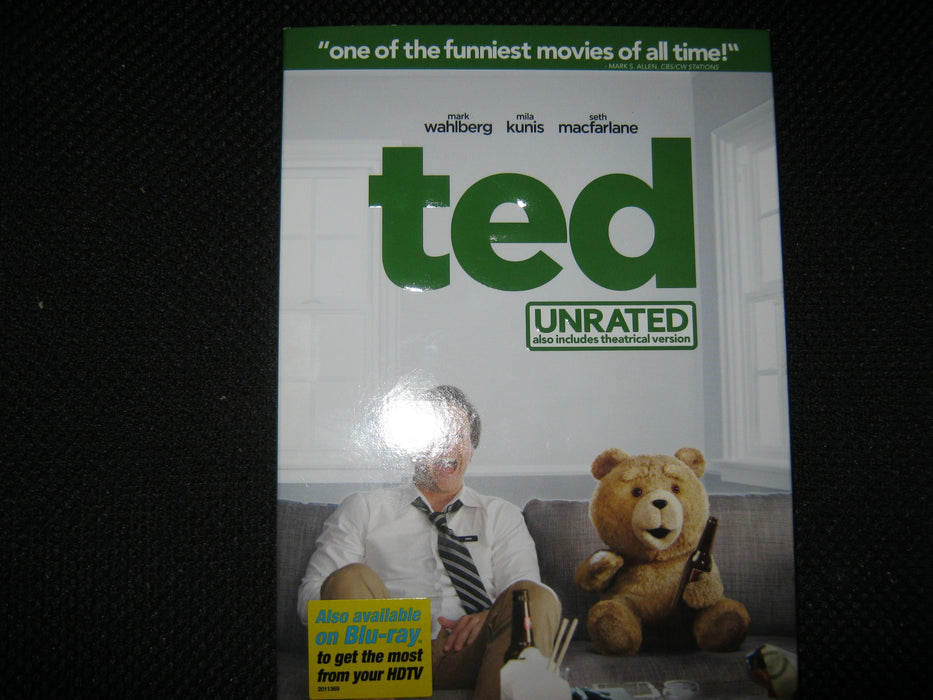 Ted DVD - movie cover art