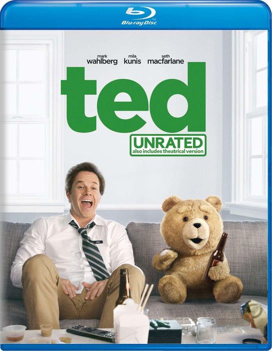 Ted Blu-ray - movie cover art