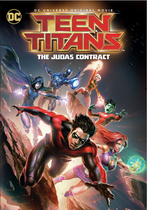 Teen Titans: The Judas Contract (MOD) (DVD Movie) - movie cover art