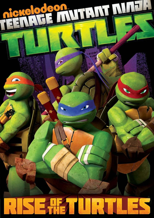 Teenage Mutant Ninja Turtles: Rise of the Turtles DVD - movie cover art