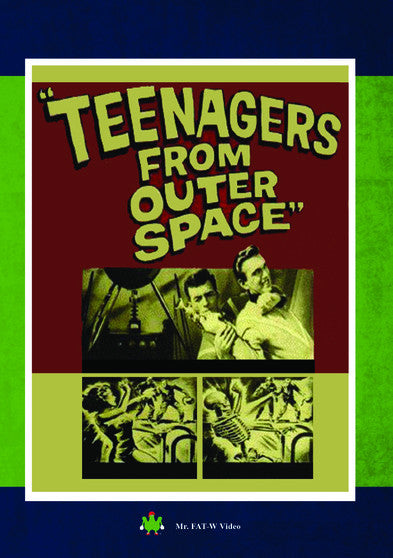 Teenagers from Outer Space (MOD) (DVD Movie) - movie cover art