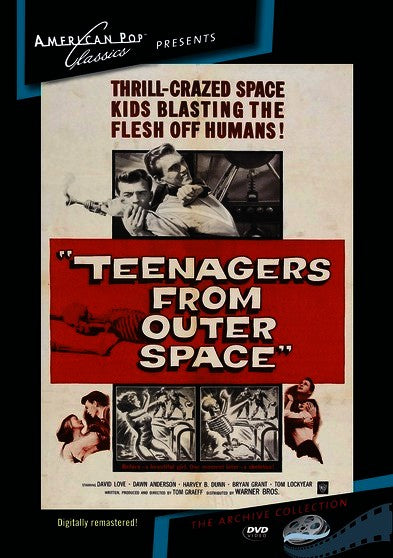 Teenagers from Outer Space (MOD) (DVD Movie) - movie cover art