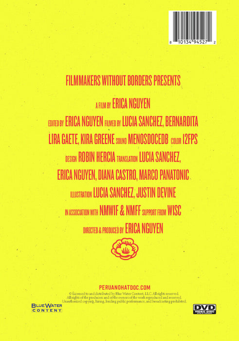 Tejiendo Sombras (MOD) (DVD Movie) - back cover art