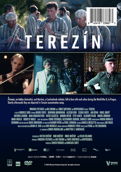 Terezin (MOD) (DVD Movie) - back cover art