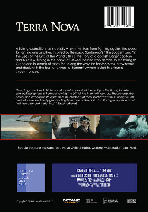 Terra Nova (MOD) (DVD Movie) - back cover art