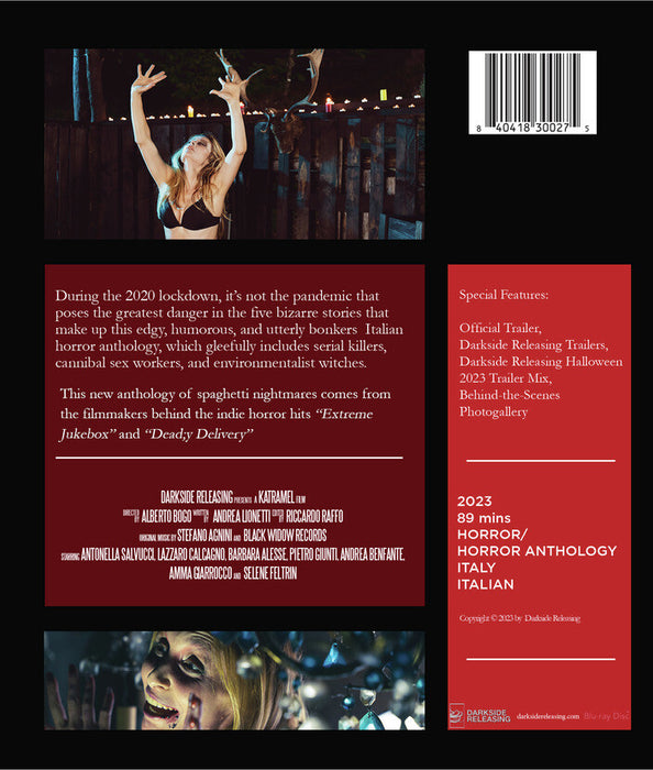 Terror Zone (MOD) (BluRay Movie) - back cover art