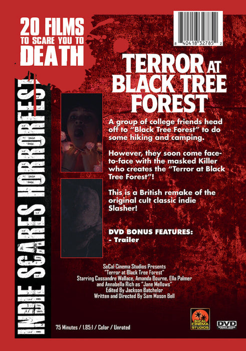 Terror at Black Tree Forest (MOD) (DVD Movie) - back cover art
