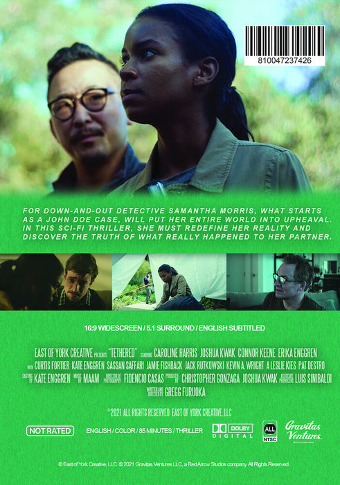 Tethered (MOD) (DVD Movie) - back cover art