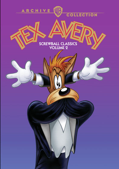 Tex Avery Screwball Classics Volume 2 (MOD) (DVD Movie) - movie cover art