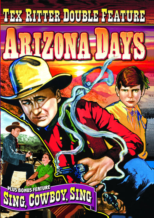 Tex Ritter Double Feature: Arizona Days (1936) / Sing, Cowboy, Sing (1 (MOD) (DVD MOVIE)